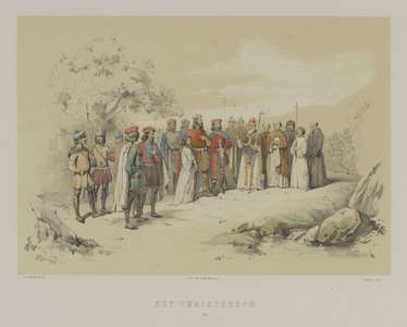 29083 Tweede van de acht onderdelen van de maskerade van de studenten van de Utrechtse hogeschool, gehouden ter ...